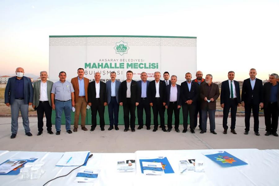 BAŞKAN DİNÇER MAHALLE MECLİSİ TOPLANTILARINA DEVAM EDİYOR