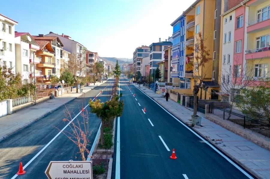 KURTULUŞ CADDESİ’NİN ALT ve ÜSTYAPISI TAMAMLANDI