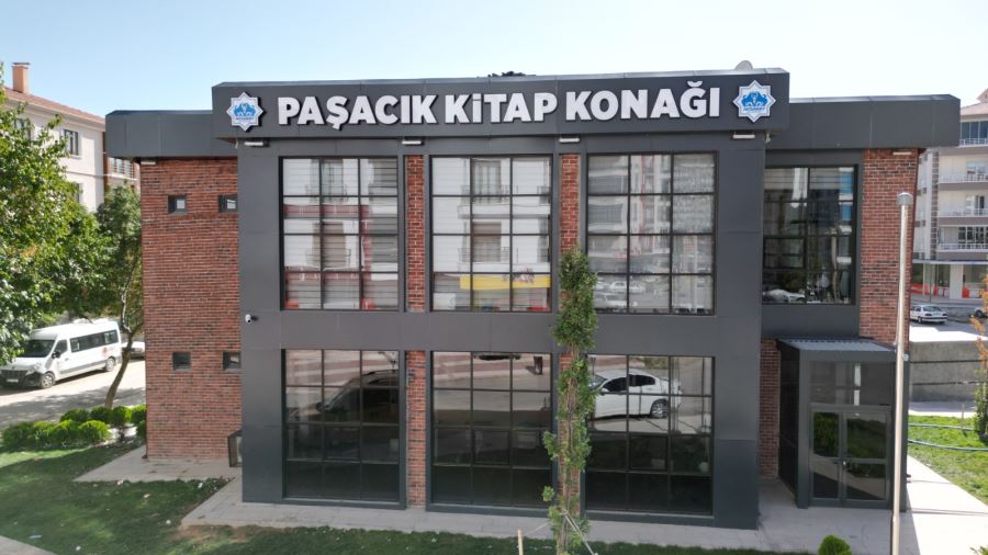 YENİ AÇILAN PAŞACIK KİTAP KONAĞI YOĞUN İLGİ GÖRÜYOR