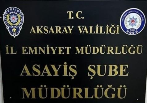 Asayiş Şube Müdürlüğü Faaliyetleri