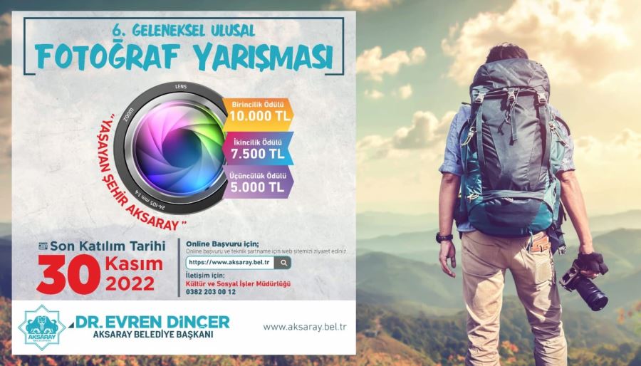 6. GELENEKSEL FOTOĞRAF YARIŞMASI İÇİN SON BAŞVURU 30 KASIM