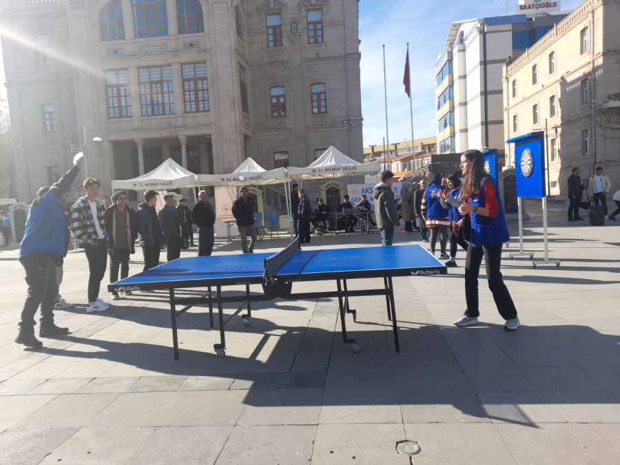 AKSARAY GENÇLİK VE SPOR İL MÜDÜRLÜĞÜ AKSARAY GENÇLİK MERKEZİ’NİN TANITIMINI YAPTI   