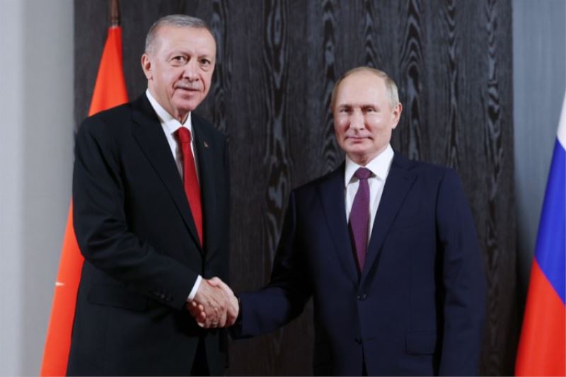 Cumhurbaşkanı Erdoğan, Putin ile görüştü