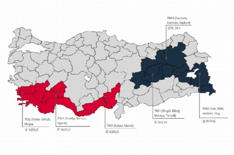 Konut fiyatları yükselişte