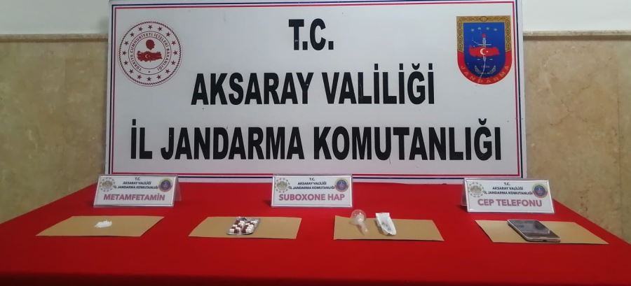 Aksaray,da  Şüphe üzerine durdurulan 2 şahsın üzerinden uyuşturucu çıktı