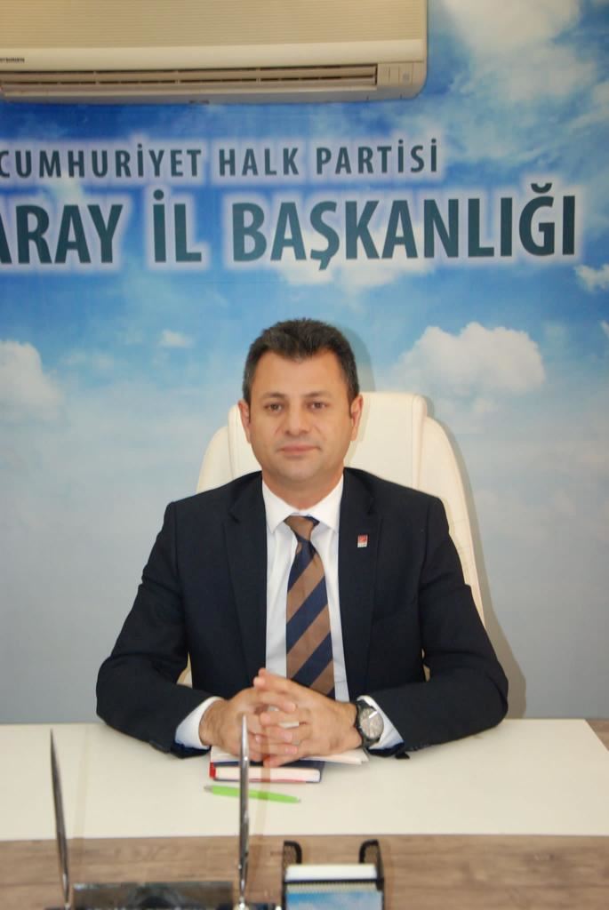 CHP Aksaray İl Başkanı  Ertürk