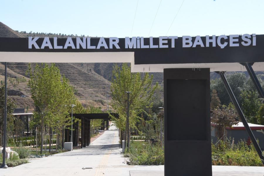 KALANLAR MİLLET BAHÇESİ AÇILIŞA HAZIRLANIYOR 