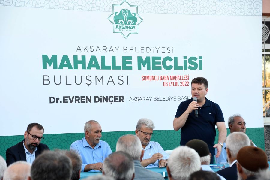 SOMUNCU BABA MAHALLESİNDE MAHALLE MECLİSİ BULUŞMASI GERÇEKLEŞTİ