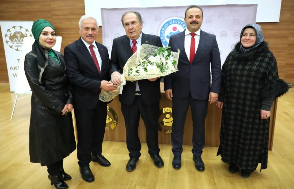 Prof.Dr. İbrahim Saraçoğlu Söyleşi Programı için Aksaray’a geldi