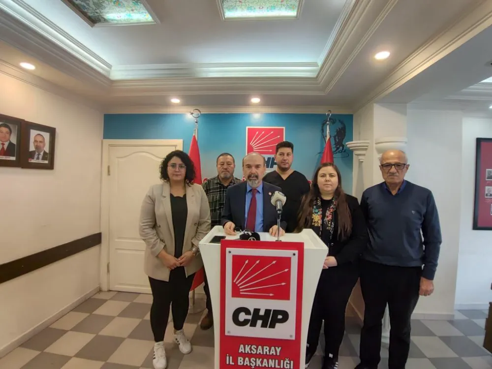 CHP 81 İlde Ortak Basın Açıklaması Yayımladı