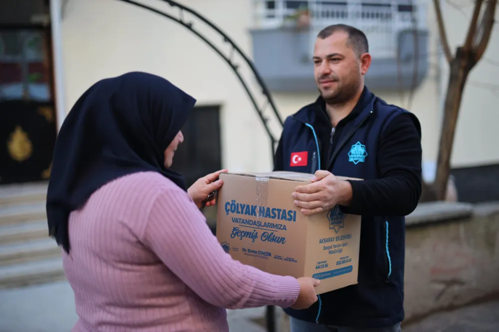 Aksaray Belediyesi Çölyak Hastalarını Unutmuyor