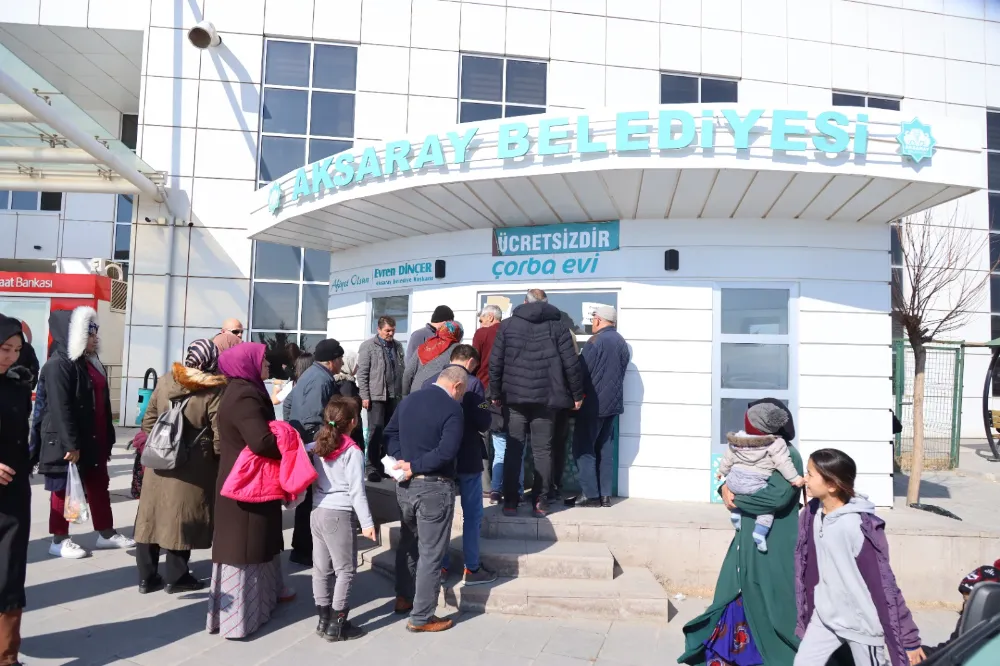 Aksaray Belediyesinden Günlük 5 Bin Ücretsiz Çorba