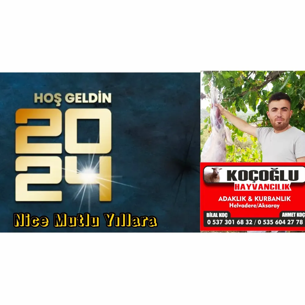 Koçoğlu Hayvancılıktan Yeni Yıl Mesajı