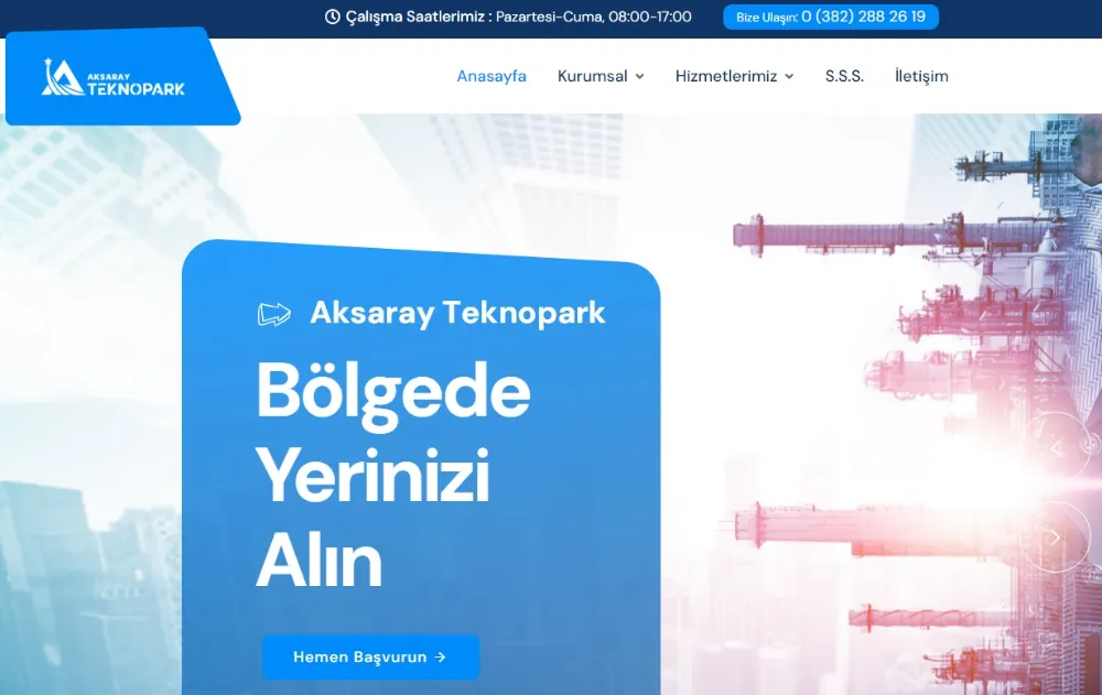 Aksaray TEKNOPARK Ön Başvuruları Almaya Başladı