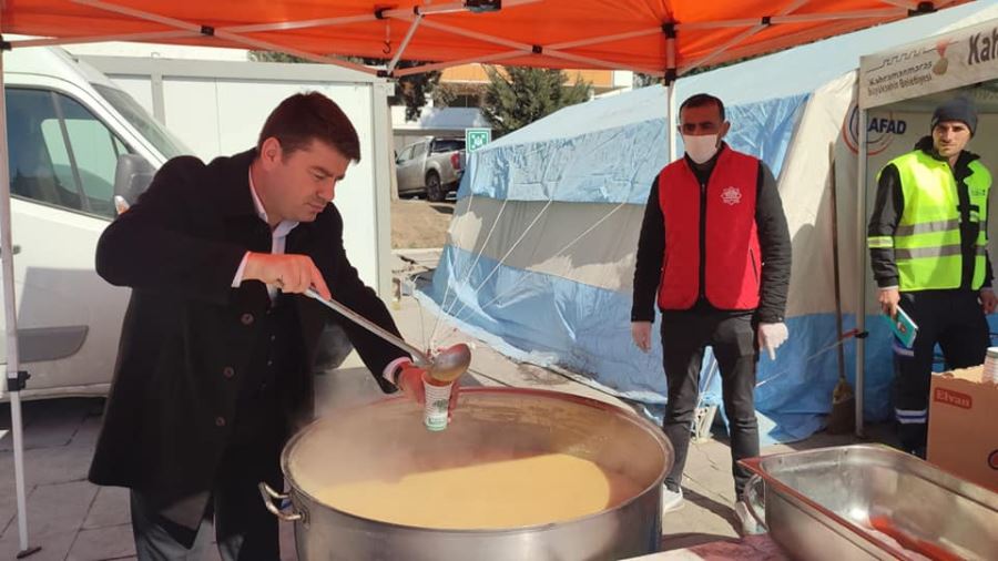 Aksaray Belediyesi Deprem Bölgesinde Yaraları Sarıyor