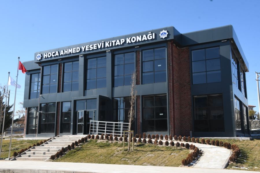 HOCA AHMED YESEVİ KİTAP KONAĞI AÇILDI