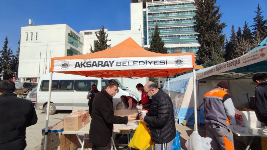 AKSARAY BELEDİYESİ DEPREM BÖLGESİNDE…