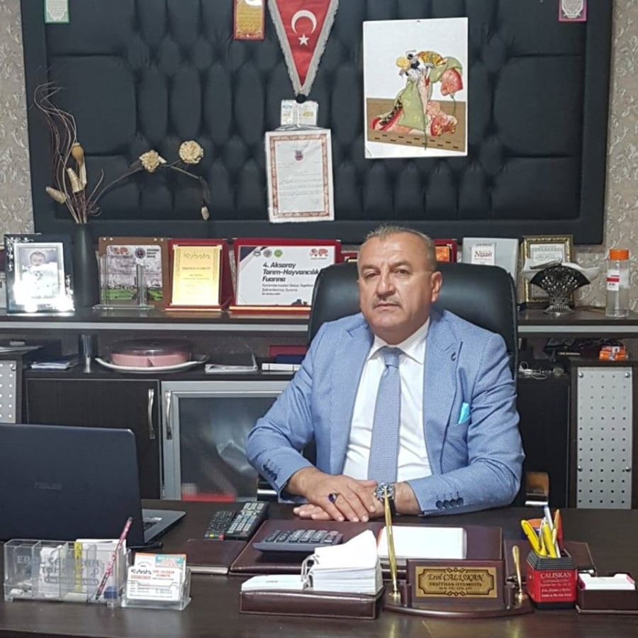 AKSARAY’LI İŞ ADAMI ÇALIŞKAN İYİ PARTİ DEDİ