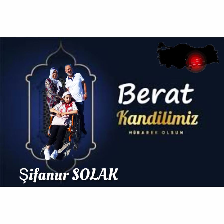 ŞİFANUR SOLAK KANDİL MESAJI