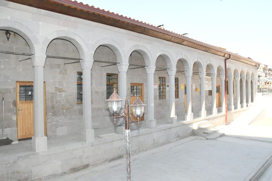 BEDRİYE MEDRESESİNDE RESTORASYON ÇALIŞMALARI TAMAMLANDI