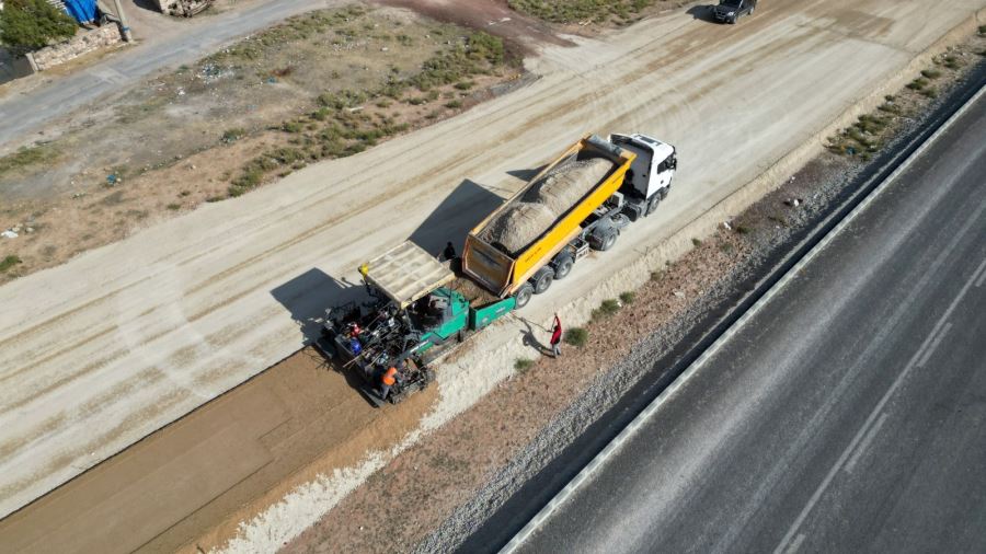 50 METRELİK YENİ BULVARDA ÇALIŞMALARA HIZ VERİLDİ