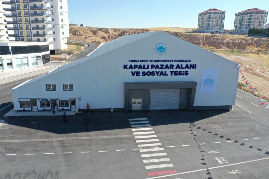 AKSARAY BELEDİYESİ’NİN KAPALI SEMT PAZARLARI TAKDİR TOPLUYOR