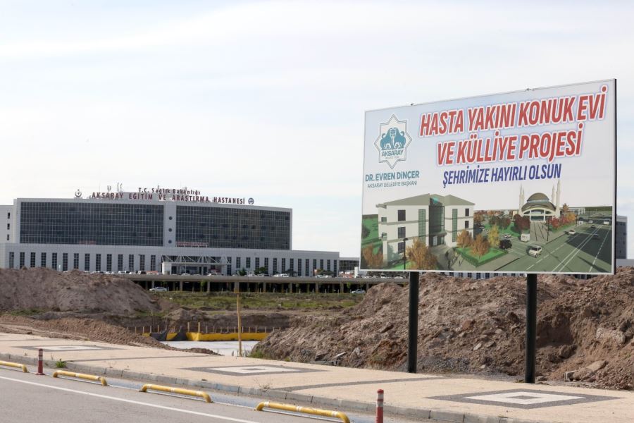 HASTA KONUK EVİ PROJESİNİN İNŞAAT ÇALIŞMALARI BAŞLADI