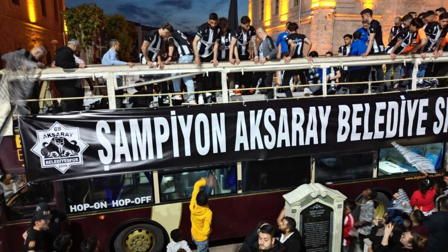 20 YILLIK ŞAMPİYONLUK HASRETİ SONA ERDİ KUPA AKSARAY’DA