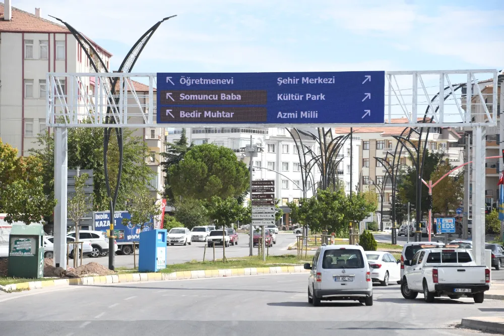 Trafik Yönetim Merkezi ve değişken mesaj uygulaması birçok noktada hayata geçti