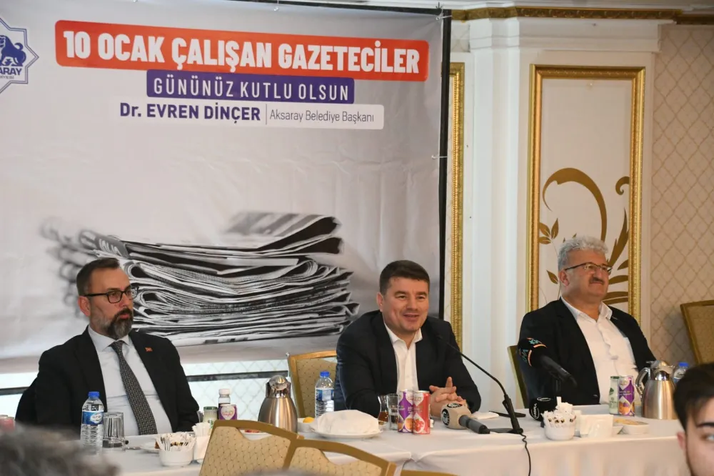 Başkan DİNÇER 10 Ocak Çalışan Gazeteciler Gününde 5 Yılını Değerlendirdi