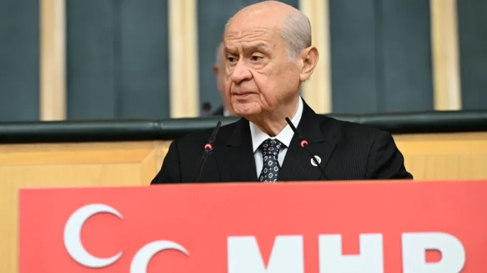 MHP Lideri Devlet Bahçeli, grup toplantısında konuşuyor