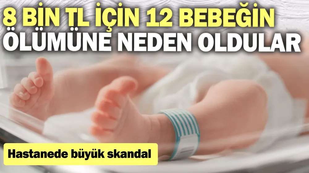 Hastanede büyük skandal !