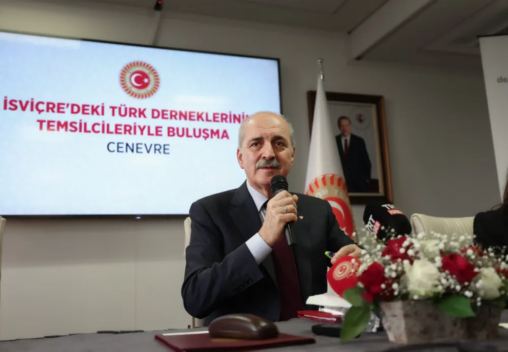 TBMM Başkanı Numan Kurtulmuş, İsviçre