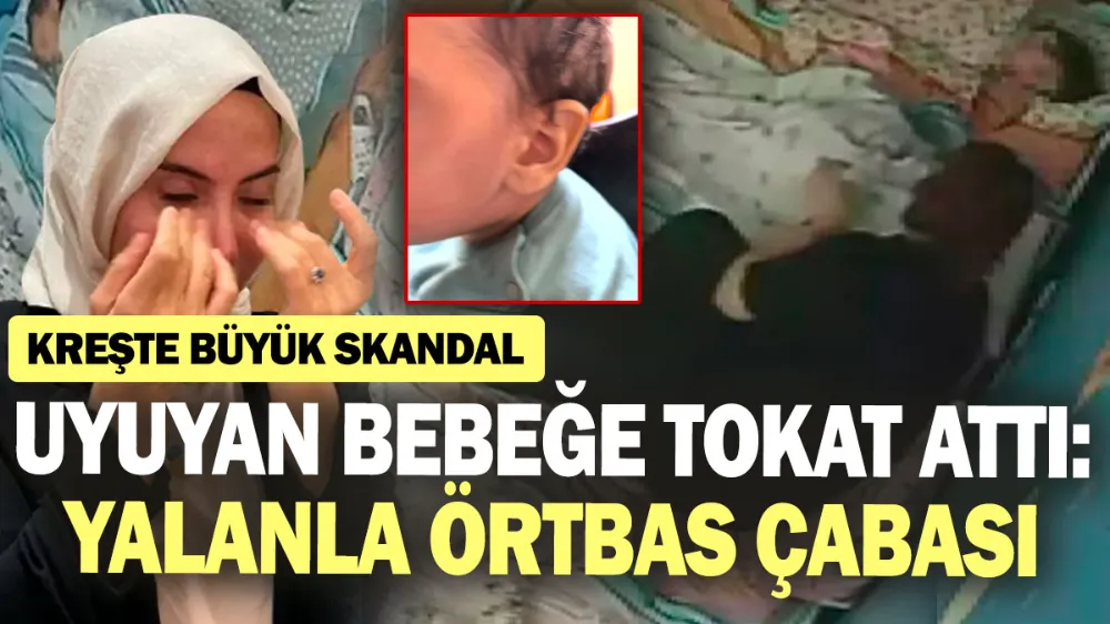 Kreşte büyük skandal! 