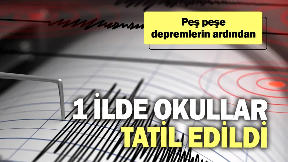 Bir ilde daha okullar tatil edildi