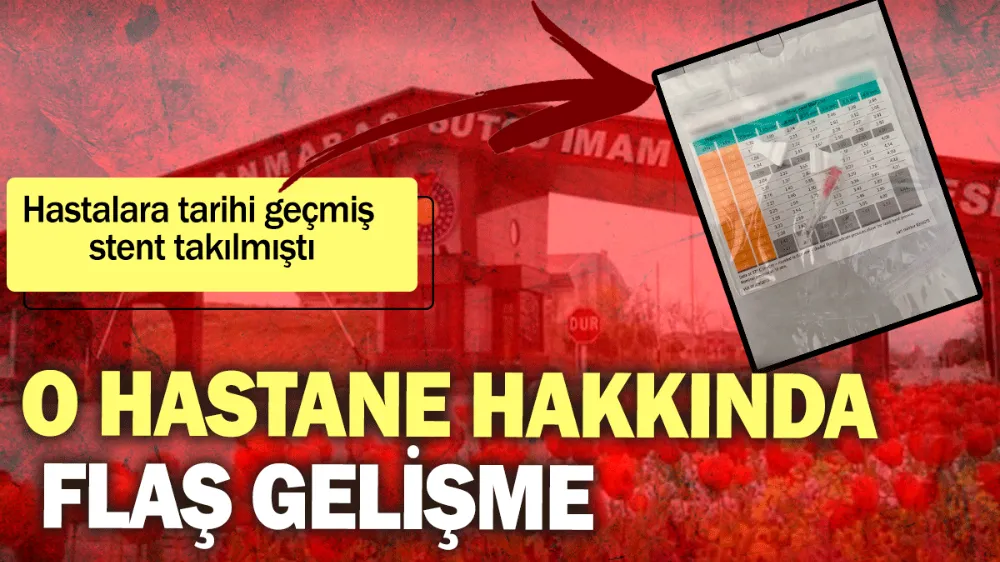 Hastalara tarihi geçmiş stent takılmıştı