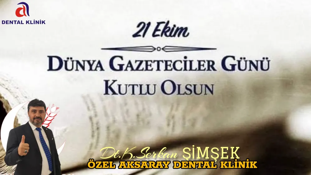 Serkan Şimşek’in 21 Ekim Dünya Gazeteciler Günü Mesajı