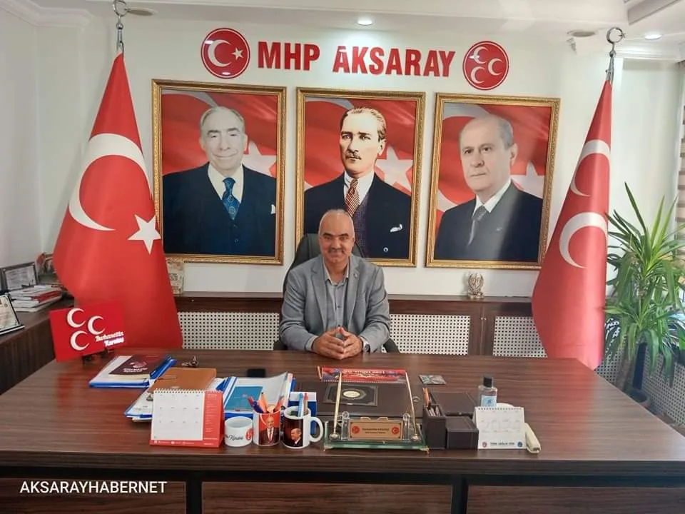 MHP Aksaray İl Başkanı Burhanettin Karataş