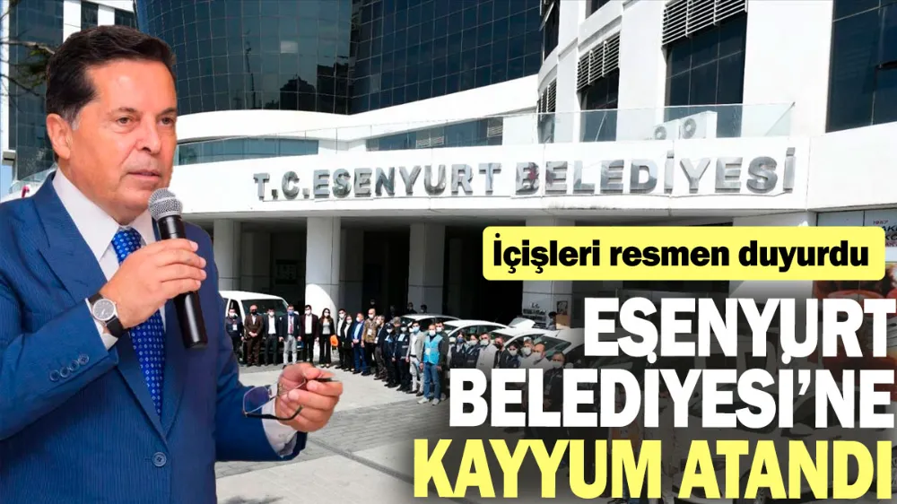 SON DAKİKA! Esenyurt Belediyesi