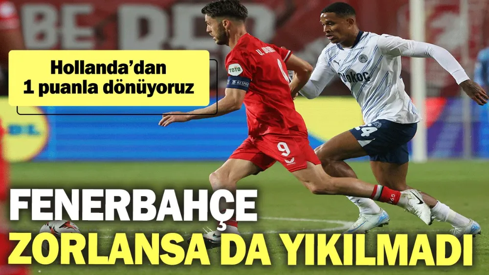 Fenerbahçe zorlansa da yıkılmadı