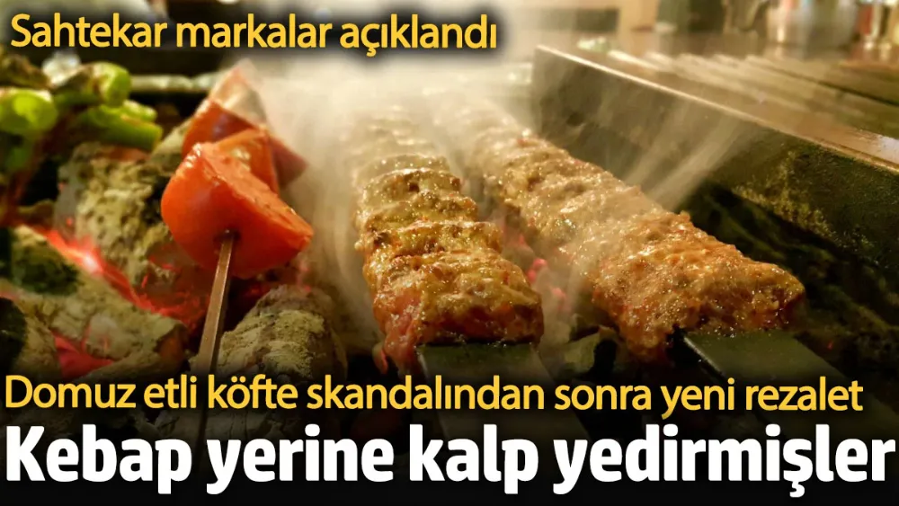 Kebap yerine kalp yedirmişler!