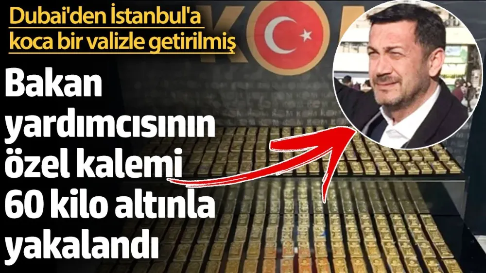 Bakan yardımcısının özel kalemi Dubai