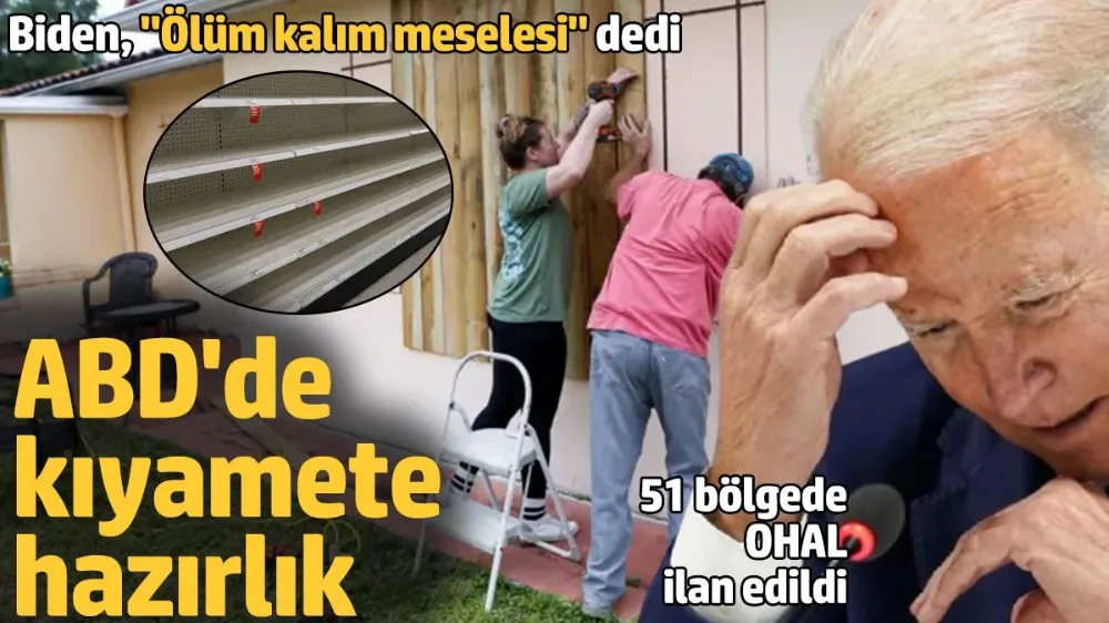 Amerika’da kıyamete hazırlık !