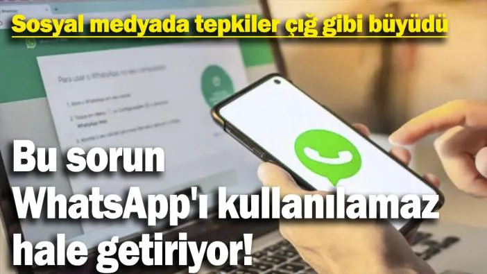 Bu sorun WhatsApp