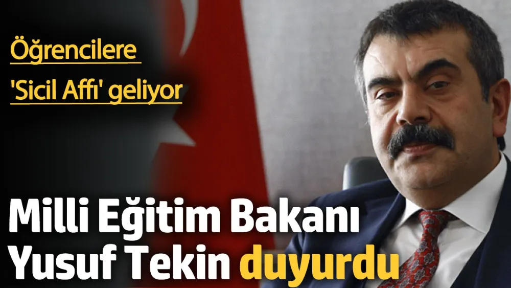 Öğrencilere af geliyor