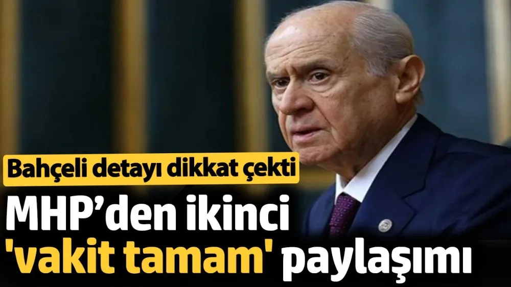 MHP’den ikinci 