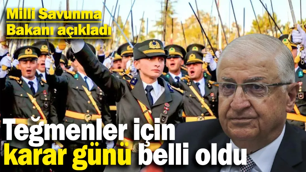 Teğmenler için karar günü belli oldu