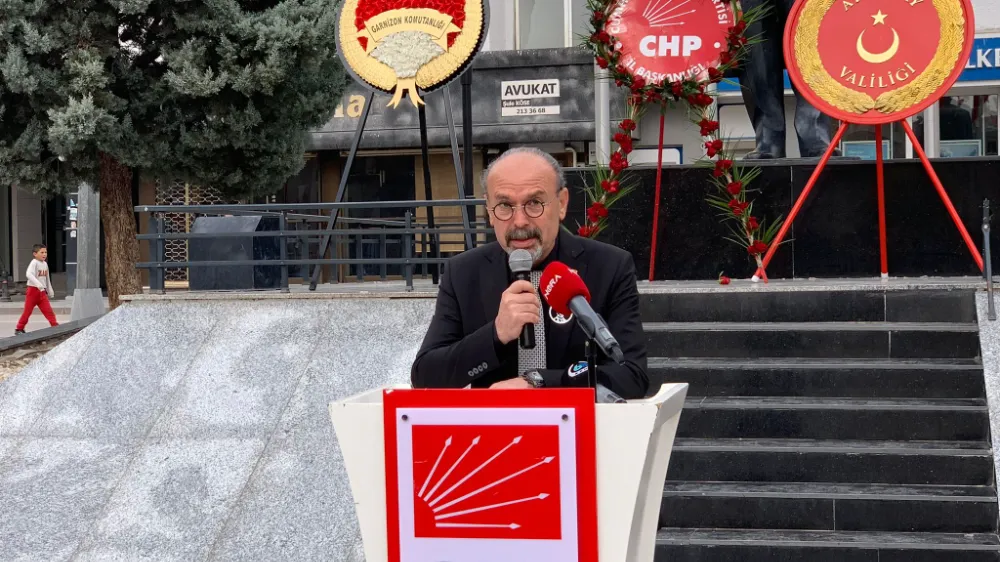 CHP İl Başkanı Bilal Özdemir’den Tepki: Atatürk’ün Anıldığı Gün Atatürk Yok Sayıldı