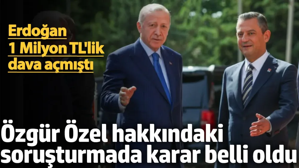 Erdoğan 1 Milyon TL