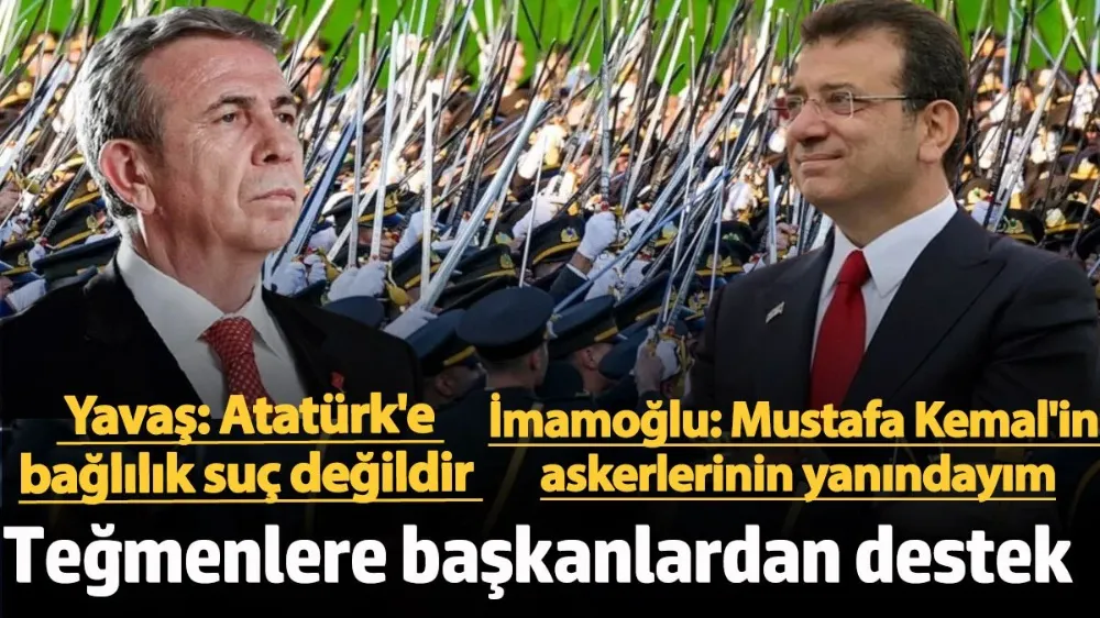 Genç teğmenlere başkanlardan destek! 